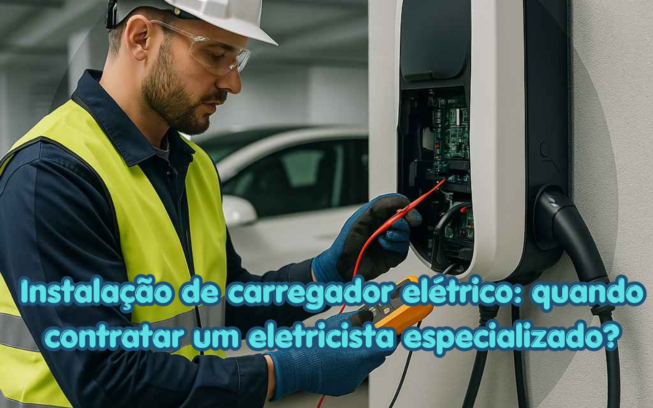 Instalação de carregador elétrico: quando contratar um eletricista especializado?