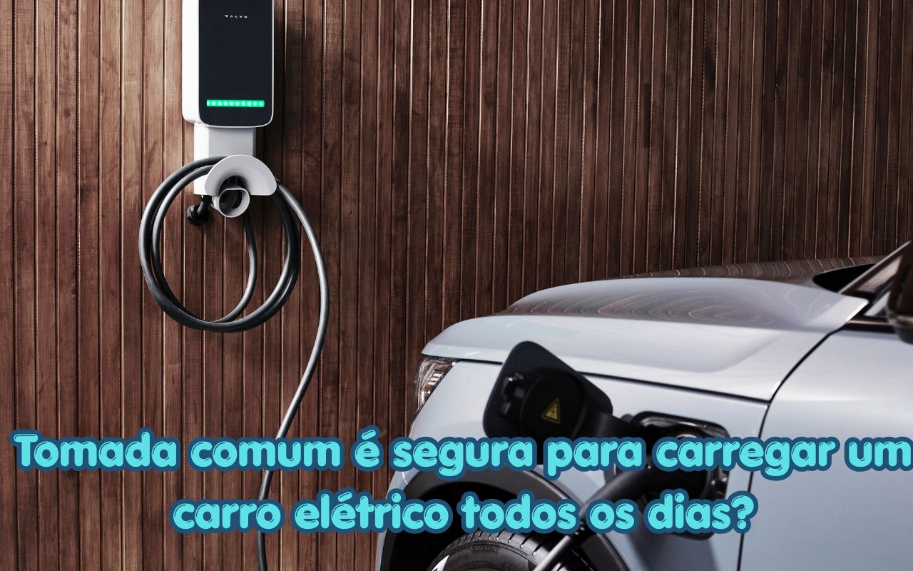 Tomada comum é segura para carregar um carro elétrico todos os dias?